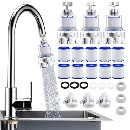 3 Pack Sink Water Filter Faucet (3 Count)