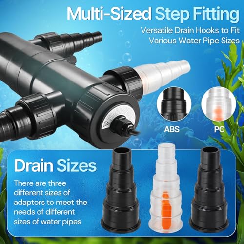 Pond UV Lights for Outdoor Ponds