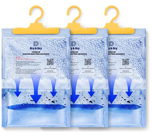 Moisture Absorbers Dehumidifiers for Home (3 Count)