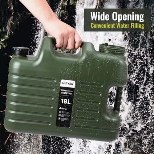 5 Gallon Camping Water Jug with Spout