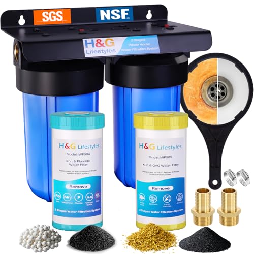 Whole House Iron Water Filter for Well Water