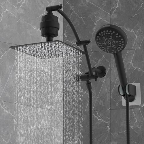 10" Dual Filtered Shower Head Combo