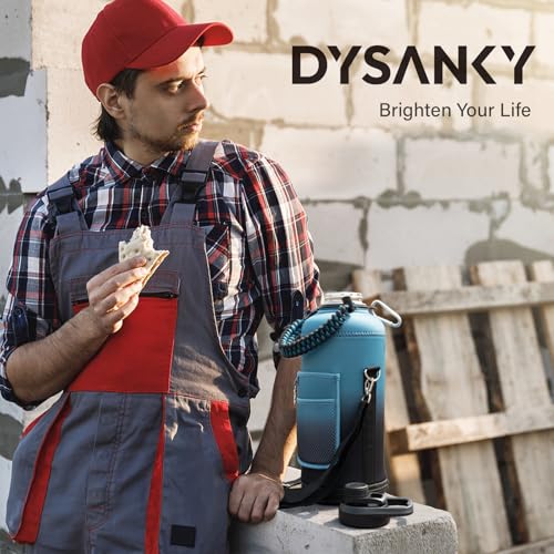 Insulated Water Bottle with Portable Carrier Bag for Outdoor 87 oz