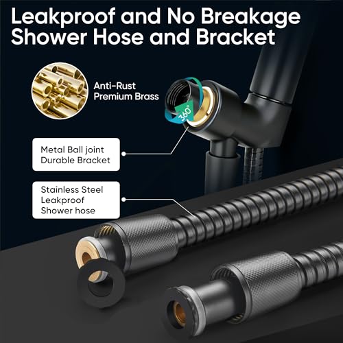 8 Setting Handheld Shower Head