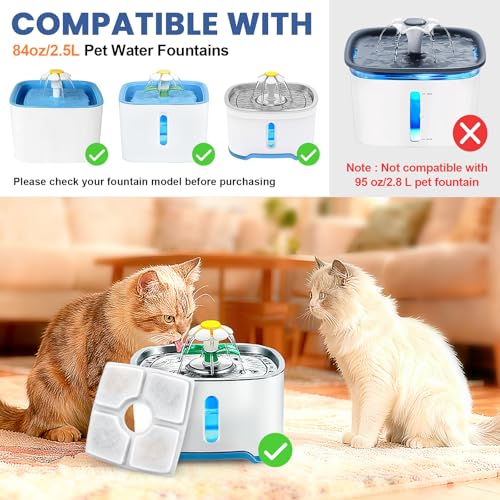 Cat Water Fountain Filter Replacement (12 Count)