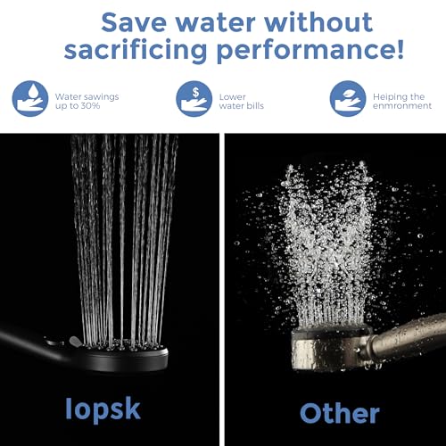7 Spray Shower Head with Handheld