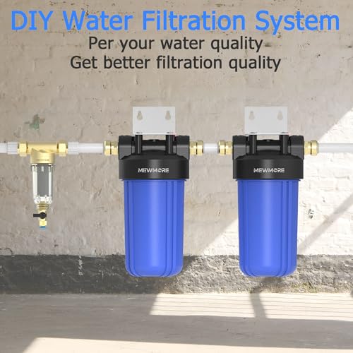 WHB10 Whole House Water Filter Housing Fit 10"x4.5" Sediment etc Filters