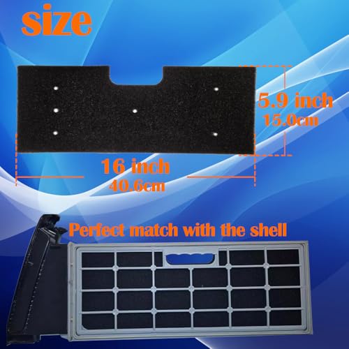 WH01X35719 Foam Lint Filter for GE Profile Washer Dryer (6 Count)