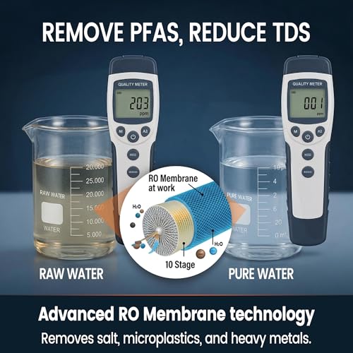 Portable Electric RO Water Filter System with UV Light