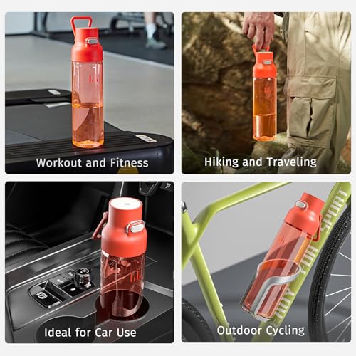 Tritan Plastic Clear Water Bottle