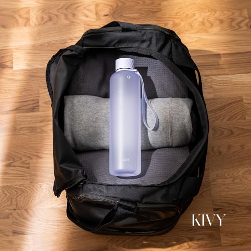 Slim Water Bottle 32oz [Lightweight & Shatterproof]