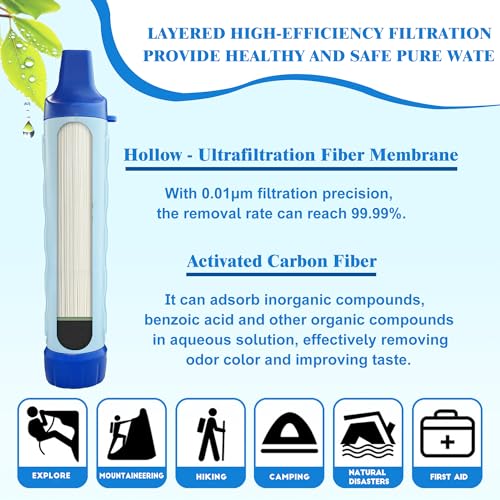 3L Gravity Fed Water Filtration System with Adjustable Tree Strap