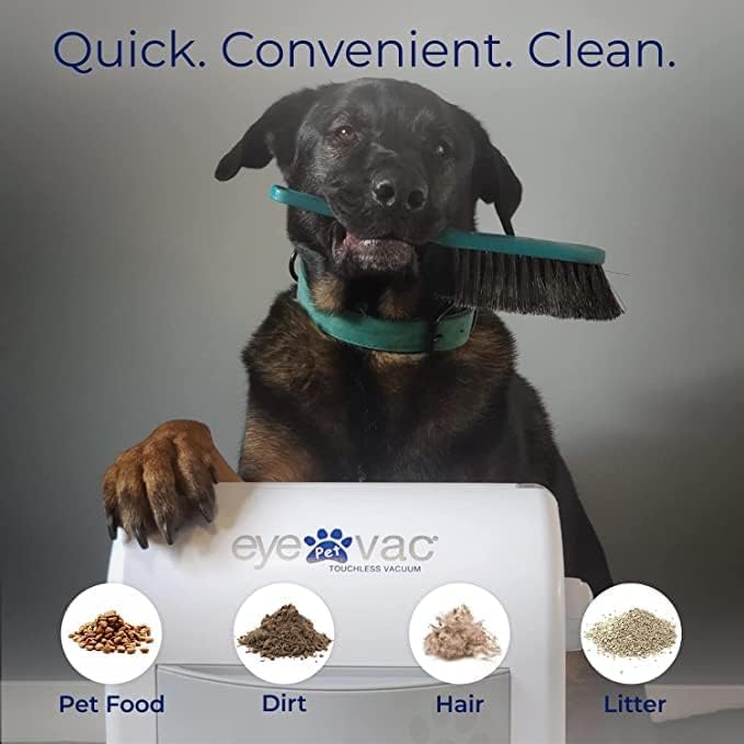 EyeVac Pet & Squeegee Broom Bundle