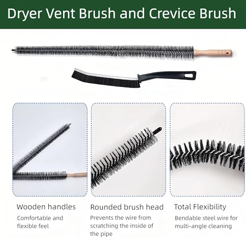 Replacement Cleaning Brush for GE Profile Washer Dryer Combo Lint Filter