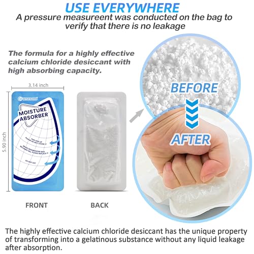 25 Gram 10 Packs Moisture Absorbers Packs (10 Count)