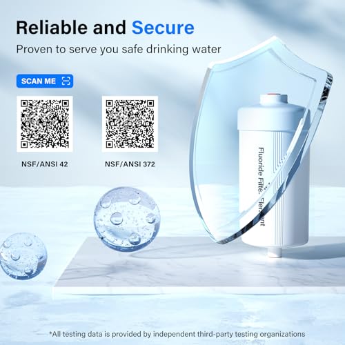 FL-2 5-Stage Fluoride Purification Elements, Replacement for Berlkey® PF-2® Fluoride Filters, Berlkey® and Purewell Gravity Filtration System,Natural filter material (White, 2 Pack, K Series) (2 Count)