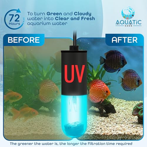 3W Aquarium UV Light for Fish Tank