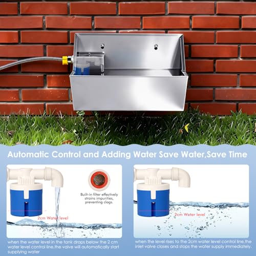 Dog Water Bowl Dispenser Stainless Steel (4.4 Gram)