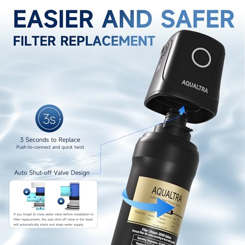 USF01 BK Under Sink Water Filter System