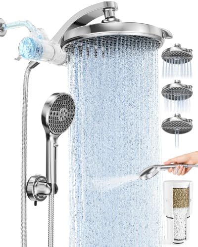 Filtered Shower Head with Handheld