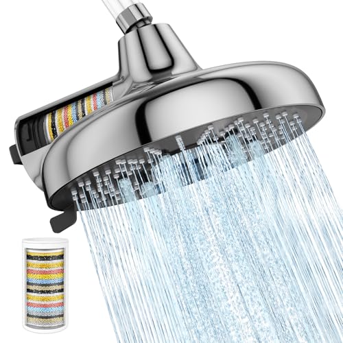 High Pressure Filtered Shower Head with Filters
