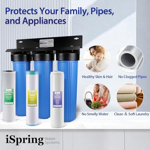 WGB32B KDS+AHPF12MNPT16X2 Whole House Water Filtration System