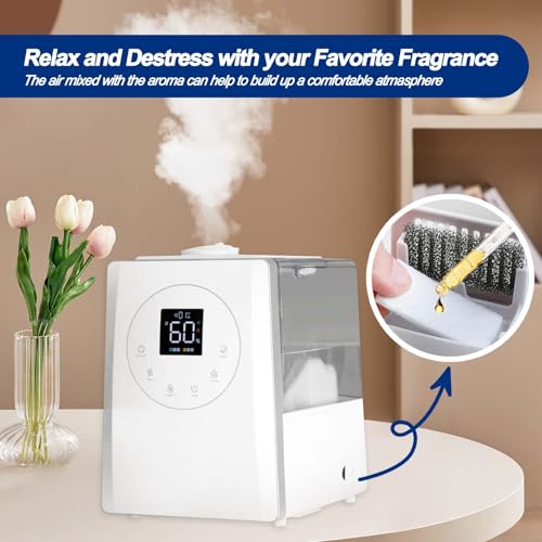 40 Pack Top Fill Humidifier Replacement Filters and Aroma Pads for LEVOIT (20 Count)