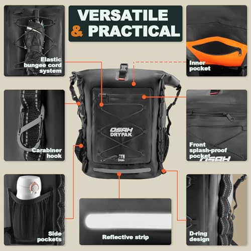 Waterproof Backpack Dry Bag 25L