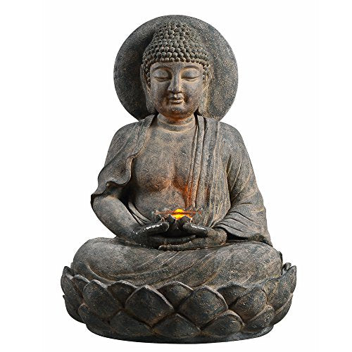 Buddha Zen Statue Water Fountain