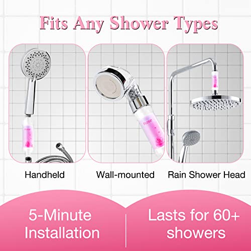 Vitamin C Shower Filter for Hard Water