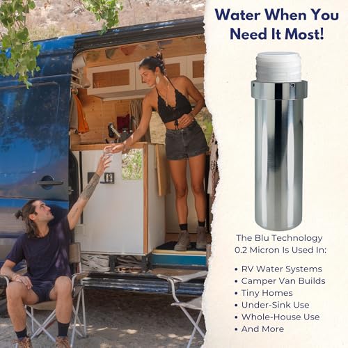 GoBluTech 10 Inch RV Water Filter Recharge Pack for AR3 XLT