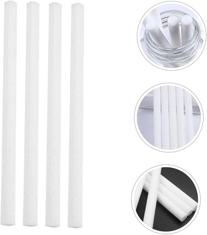 PRETYZOOM 100pcs Humidifier Filter Refill Sticks for Diffuser Wands for Use Compatible Fragrances Easy to Use Core - AquaVibe