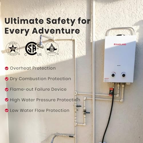 BS158 Outdoor Portable Gas Water Heater 1.58GPM