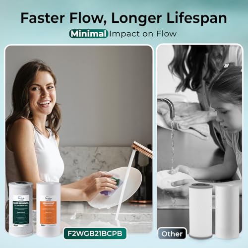 F2WGB21BCPB Sediment & Lead Removal Water Filter Set for WGB21B
