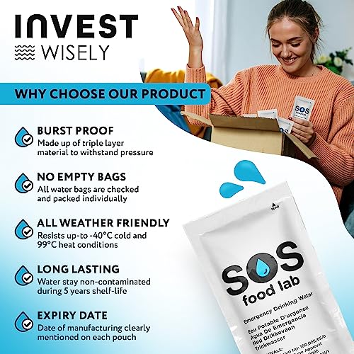 SOS Emergency Water Survival Bag (64.41 Fl Oz)