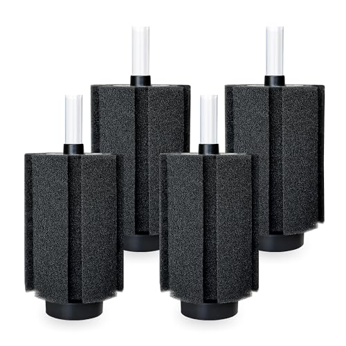 125 150 Gal Extra Large Aquarium Sponge Filter with Air Stone (4 Ounce)