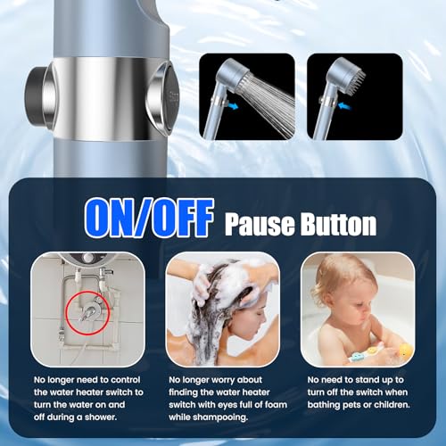 Filtered Shower Head with Handheld