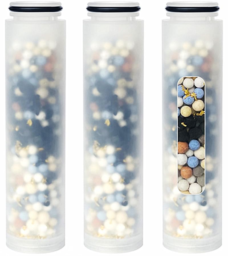 3 PACK Replacement Shower Filter Cartridge Compatible with MakeFit S6526 Filtered Handheld Shower Head