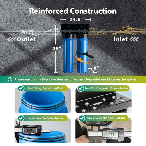 PFAS & Heavy Metal Whole House Water Filter System