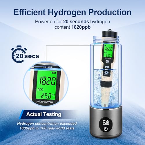 BAVAP Hydrogen Water Bottle is a 3