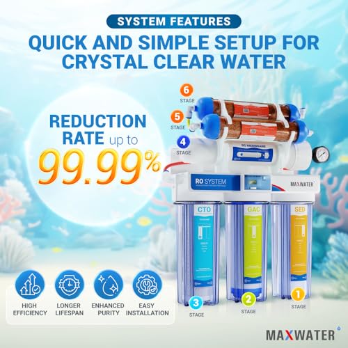 6 Stage 200 GPD Aquarium System