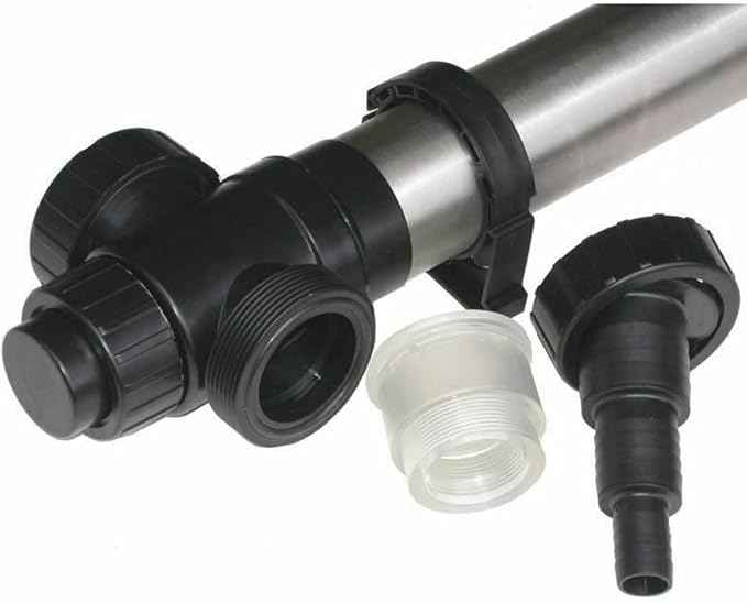 Jecod Jebao STU-36 Stainless Steel UVC Clarifier 36-watt for Fish Pond Water Fountain