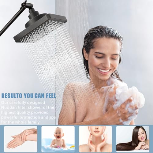 High Pressure Rain Shower Head with Filtered