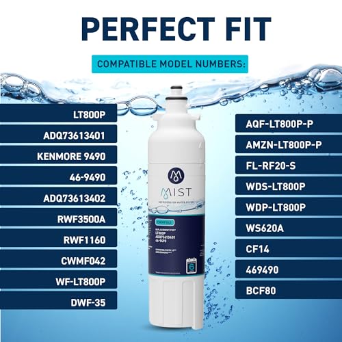 ADQ73613401 Refrigerator Water Filter Replacement for LG LT800P