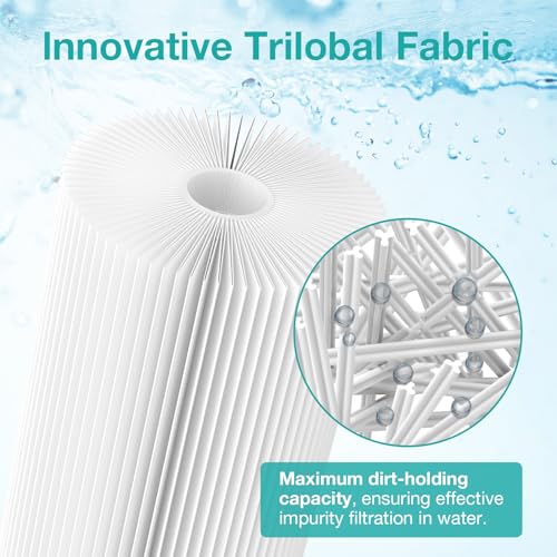 10"x4.5" Pleated Sediment Water Filter (4 Count)