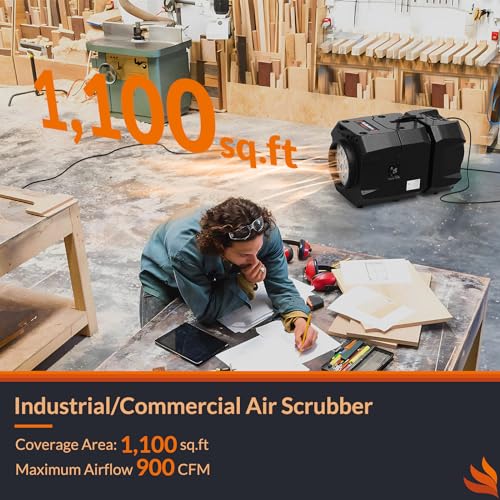 900 CFM Air Scrubber Commercial