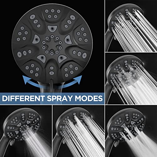 6 Mode High Pressure Handheld Shower Head Set