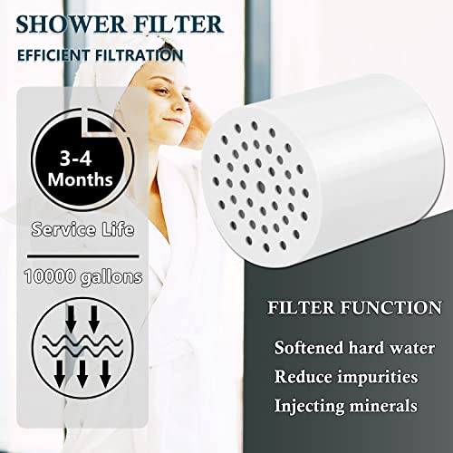 3 pack 20 stages Shower Filter Compatible for Aquabliss SF100