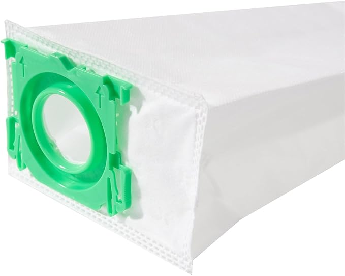 CF Clean Fairy 12Pack Micro Synthetic Cloth Bags Compatible With Sebo C G & X series & Windsor Sensor S12 S15 XP12 XP15 XP18 SR12 SR15 SR18 Versamatic Plus Replacement for 5093AM Vacuum Filter Bags - AquaVibe