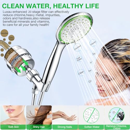 Filtered Shower Head Combo